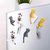 Cat Tail Refrigerator Magnet Hook Cute Cartoon Cat Creative Home Powerful Magnet Hook Multi-functional And Multi-style Beautiful