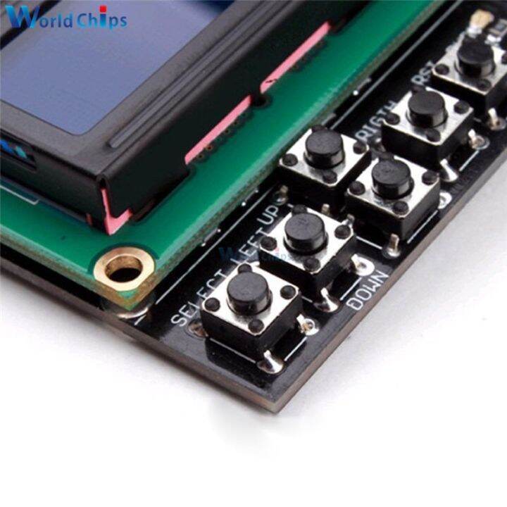 good-quality-baoqingli0370336-จอแสดงผล-lcd-1602-lcd1602-lcd-ที่คลุมแป้นปุ่มสำหรับ-atmega328-arduino-หน้าจอ-atmega2560ราสเบอร์รี่-pi-uno-สีน้ำเงิน-เหลือง-diymore