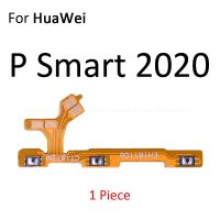 อะไหล่ริบบิ้นปุ่มพาวเวอร์สวิตช์ปิดเสียงสำหรับ HuaWei P Smart Z S Pro Plus 2018 2019 2020ปุ่มปิดเสียงสายเคเบิลควบคุมดิ้นเปลี่ยน LHG3762 Pa