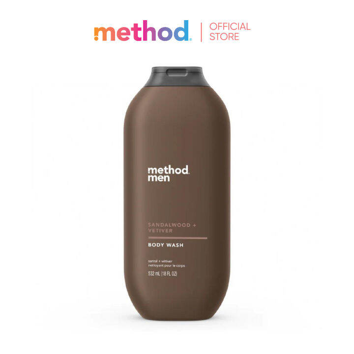 method men body wash sandalwood + vetiver 532ml Lazada Singapore