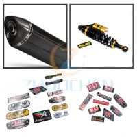 【hot】﹍☎❣  Resistant Decals for Scorpio Motorcycle Exhaust Pipe Muffler Stickers Modified Parts