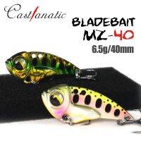 【DT】hot！ Castfanatic MZ40 6.5g Metal Sinking Lipless Crankbait VIB Cicada Wobblers Baits Tackle Bass Perch Fishing Lures