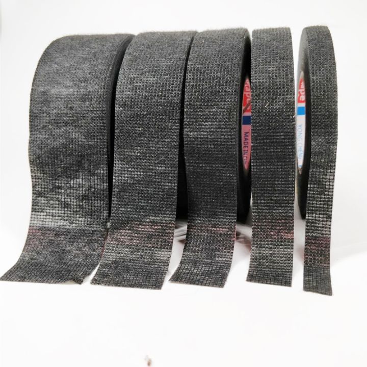 new-tesa-type-coroplast-adhesive-cloth-tape-for-cable-harness-wiring-loom-width-9-15-19-25-32mm-length15m