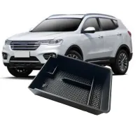 คอนโซลกลางรถถาดกระเป๋าเก็บบัตรกล่องเก็บสินค้าที่วางแขนสำหรับ Haval H6 3Th Gen 2021 2022อุปกรณ์ประดับตกแต่ง