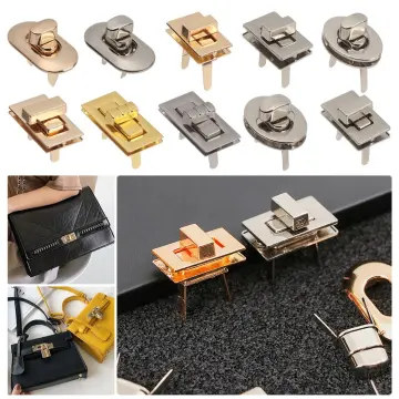 DIY Handbag Craft Rotary Lock Turn Lock Twist Lock Bag Clasp Bag Purse  Hardware