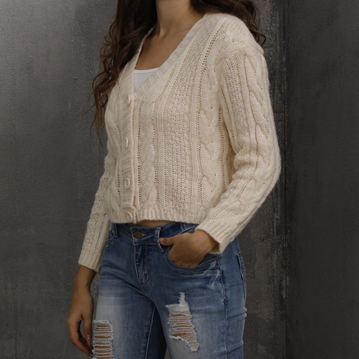 v-neck-short-knitted-sweaters-women-cardigan-fashion-short-sleeve-protection-crop-top-ropa-cropped-cardigans-white