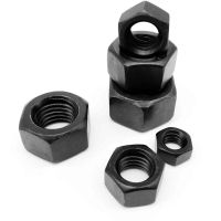 1/2/5/10/20/25/50 M1.4 M1.6 M2 M2.5 M3 M3.5 M4 M5 M6 M8 M10 M12 M16 M18 M22 M24 DIN934 Black Grade 8.8 steel Hex Nut Hexagon Nut