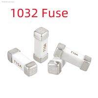 ๑♗☒ Gold Silver 1032 Fuse 250V AC SMD One-Time Fuse 0.5A 500mA 1A 2A 3A 4A 5A 6.3A 8A 10A 12A 15A 630MA Ceramic Surface Mount Fuse