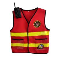 Kids Firefighter Cosplay Little Fireman Firemen Costume For Boy Child Halloween Carnival Party Costumes For Boys