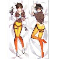 การออกแบบใหม่เกมอะนิเมะ OW TRACER Dakimakura ปลอกหมอน Otaku Waifu Peachskin ตัวเต็มโยนหมอนหมอนหมอนของขวัญตกแต่ง