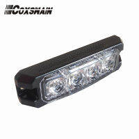 ไฟเตือนภายนอกรถ T4ไฟ LED ติดพื้นผิวตะแกรง DC12/24V รูปแบบแฟลช22รูปแบบ3W แต่ละ LED กันน้ำ