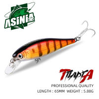 ASINIA 6.5ซม. 5.8G SP Depth0.5-1M เหยื่อตกปลา Wobbler เหยื่อ Hard คุณภาพ Professional Minnow สำหรับตกปลา