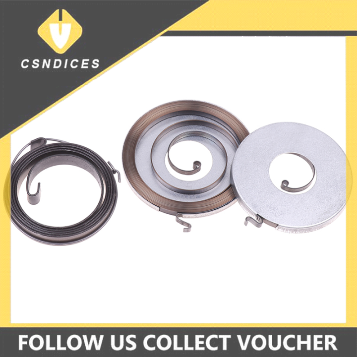 csndices-52-58-chain-saw-pull-plate-สปริงเบนซิน-chainsaw-rise-starter-spring