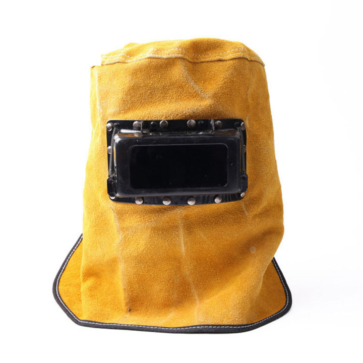 rebrol-พร้อมสต็อก-หน้ากากเชื่อมหนังหมวกกันน็อคพร้อมตัวกรองปรับแสงอัตโนมัติเลนส์ชนิดฝาพับกันความร้อนได้