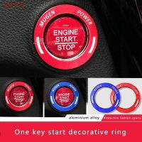 ✾♈☄ For Honda Push Start Button Metal Ring For Civic CRV Accord City Jazz BRV HRV