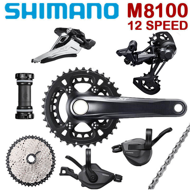 Dérailleur Avant Deore XT FD-M8100-D6 2x12 vitesses