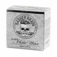 ▶️Barber Brain Super Hair Wax (กระปุกเทา) บาร์เบอร์ เบรน ซุปเปอร์ แฮร์ แว๊กซ์ เนื้อ แมท จัดทรงผม เซ็ท matte langel LANGEL [จัดส่งถึงที่ บริการอย่างดี]