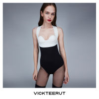 VICKTEERUT (ราคาปกติ 5,800-.) Criss Cross Back Swimsuit ชุดว่ายน้ำ สายไขว้หลัง