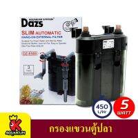 Dazs DZ-E500 กรองแขวน กรองนอกตู้ แบบแขวนข้างตู้ กำลังไฟ 5w