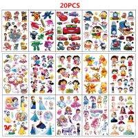 20pcs/set Tatuajes Temporales Cute Temporary Tattoos Stickers for Kids Girls Boys Art Fake Tatoo Waterproof Tatuaze Dla Dzieci Stickers