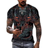 Summer New Design Divine Beast Dragon graphic t shirts Men Fashion Street Style Short Sleeve Tees 3D Printed Casual Outdoor Tops