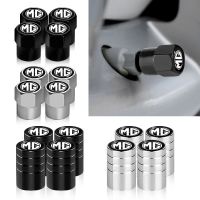 【CW】 4Pcs Anti-Theft Metal Tire Air Caps Tyre Rim Stem Covers Airdust for 5 350 Parts 6 Accessories