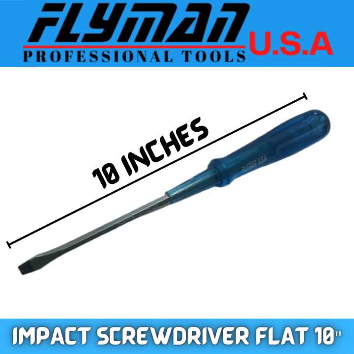 Capulong Street Flyman Flat Screwdriver Impact Handle Magnetic