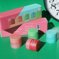 ลิปมันบำรุงปาก ลิปเเก้ปากคล้ำ LANE Lip Sleeping Mask Mini  (4 Scented Collections) 8g x 4 กระปุก