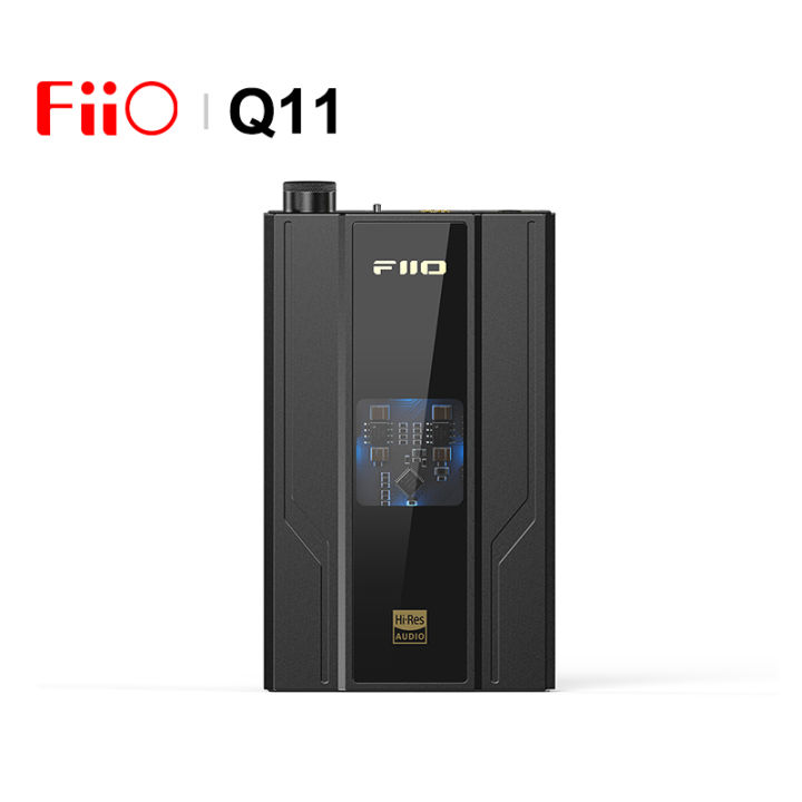 Fiio Q11 DAC 384kHz/32bit|バランス接続|ゲイン設定 - オーディオ機器