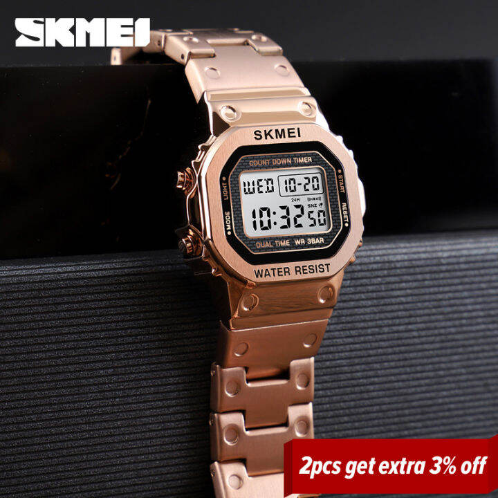 skmei-retro-fashion-digital-watch-women-30m-waterproof-multi-function-watch-stainless-steel-strap-reloj-digital-mujer-1433-clock