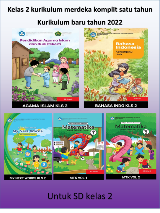 Buku IKM ( KURIKULUM MERDEKA ) Kelas 2 SD Semua Mata Pelajaran Untuk ...