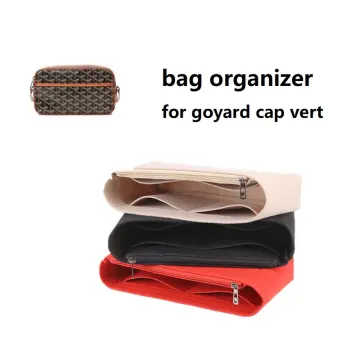 Fits For Goyard Cap-vert Pm Felt Cloth Insert Bag Organizer Makeup