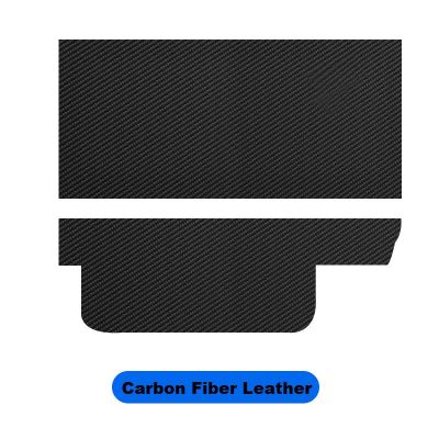 Carbon Fiber Glove Box Cover Sticker For Tesla Model 3 2017-2023 Car Interior Accessories Copilot Anti Kick Protection Patch