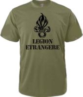 Legion Etrangere Army France Foreign Legion War Soldiers Infantry Infant New Men Summer Casual Design T Shirt 【Size S-4XL-5XL-6XL】