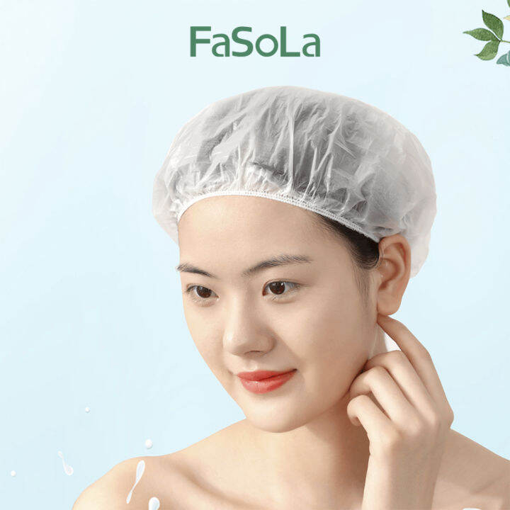 FaSoLa：Biodegradable Shower Cap 可降解浴帽（30pcs） Lazada