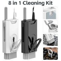 8 In 1 Earphone Cleaner Brush Kit Phone Holder Keyboard Earbuds Case Cleaning Pen Dust Remover Cleaning Tools For Airpod 3 2