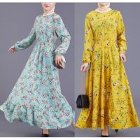 #102 Ready Stock Muslimah Women Dresses Long Sleeve Dresses Muslim Wear