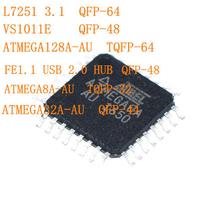 5ชิ้น100 ใหม่ L7251 3.1 VS1011E ATMEGA128A-AU FE1.1 USB 2.0 HUB ATMEGA8 ATMEGA32A-AU ไดร์เวอร์ข้อมูล IC ชิปส่วนประกอบ