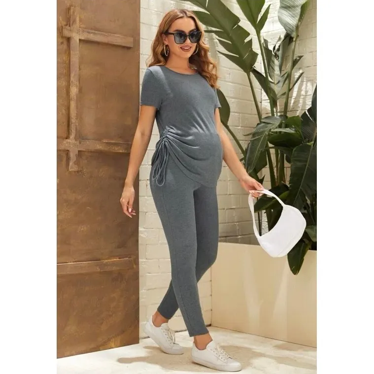Share 143+ brown maternity leggings best