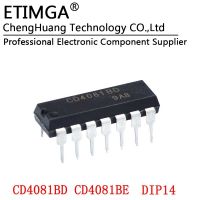 10PCS/LOT CD4081BE CD4081 DIP14 CMOS Four 2-input AND gate WATTY Electronics