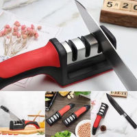 แท่นลับมีด (Knife Sharpener) อุปกรณ์ลับมีด หินลับมีด ที่ลับมีด ลับง่ายคมนาน พร้อมที่ลับคมกรรไกร ลับคมได้ 3 ระดับFOTYY-2