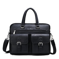 Celinv Koilm Men Business Bag For 133 inch Laptop Briefcase Bags Set Handbags High Quality Leather Office Bags Totes Male