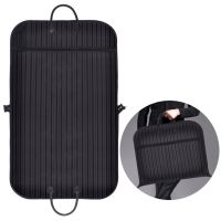 Oxford Cloth Suit Dust Cover Striped Suit Coat Bag Clothing Storage Bag Breathable Garment Suit Cover Clothes Dress Carrier Bag Wardrobe Organisers