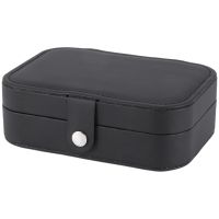 Travel Jewelry Box Jewelry Organizer for Double Layer Portable Mini Travel Case Display Storage Holder Boxes