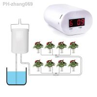 2/4/8 Head Automatic Watering Pump Controller Flowers Plants Home Sprinkler Drip Irrigation Device Pump Timer System Garden Tool