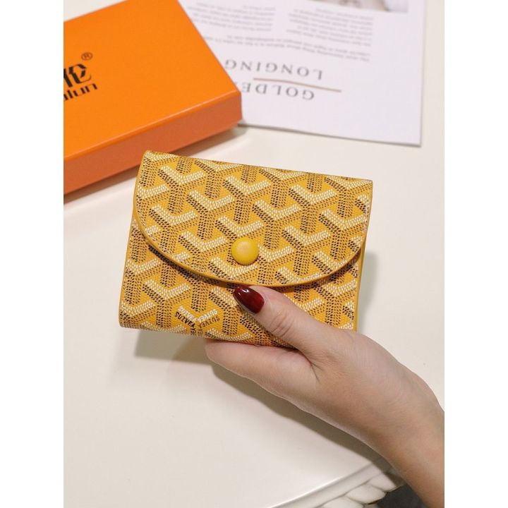 Goyard Orange Wallets for Men