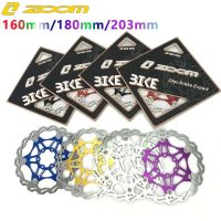 1pc Mountain Bike ke Rotor Strong Heat Dissipation Floating Rotor 160mm 180mm 203mm MTB Disc ke Pad For Bicycle Ultralight