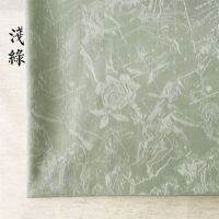 ผ้า jacquard คลาสสิกกุหลาบกรีกลายสีเข้มกระโปรงหน้าม้า Hanfu ผ้าซ่งหมิงผ้าชนกลุ่มน้อย