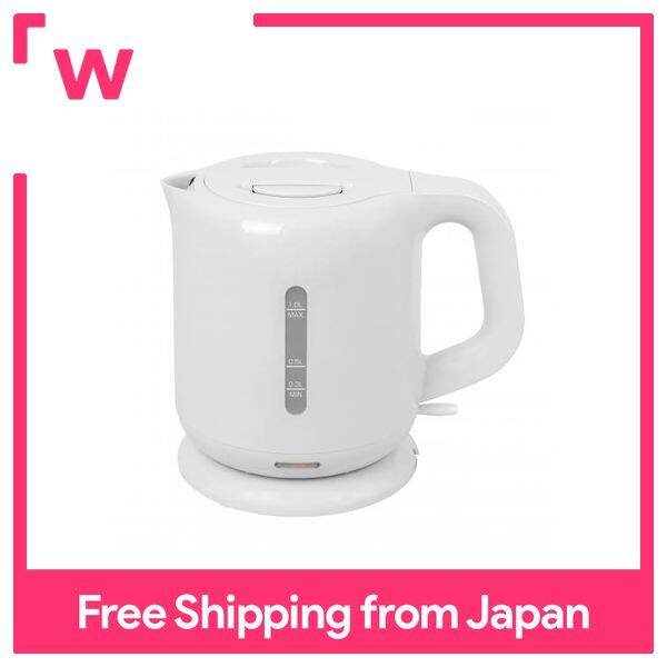 YAMAZEN electric kettle 1.0L boiling automatic OFF function with white
