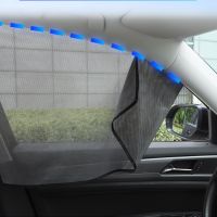 Magnetic Car Sun Shade UV Protection Car Curtain Car Window Sunshade Side Window Mesh Sun Visor Summer Protection Window Film